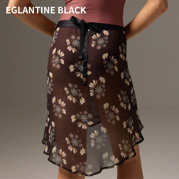 ボディール BODILE 】RANIA 花柄 膝丈 フラワー バレエ 巻きスカート