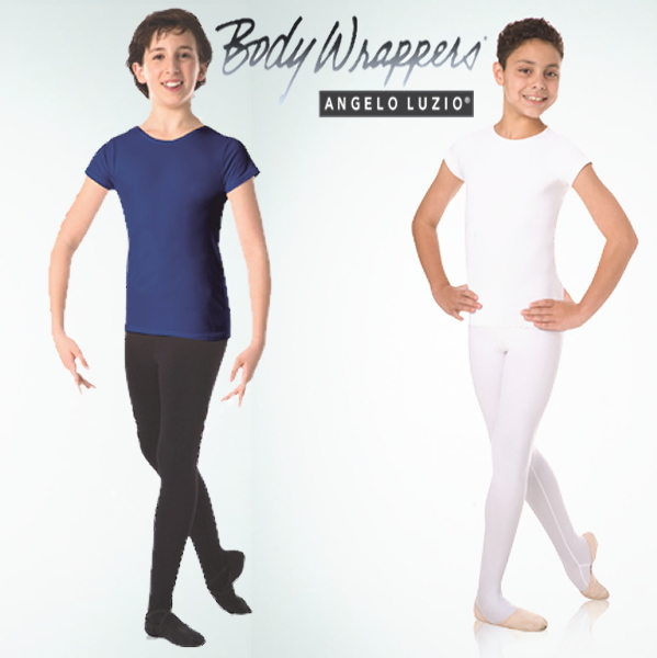 【Body Wrappers】男の子レッスン用Tシャツ ボディラッパーズ 男性 ボーイズ