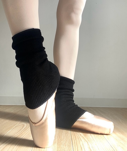 HEI HEI バレエレッグウォーマー ブラック HEI HEI バレエレッグ