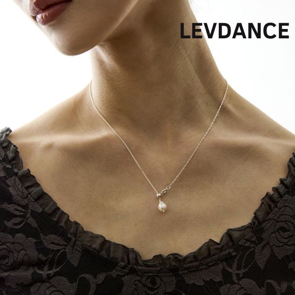 【LEVDANCE /レヴダンス 】ネックレス パール リュミエールド シルバー  真珠 バレエ ギフト