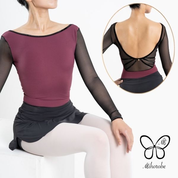 バレエ レオタード 大人 半袖 【DellaLoMILANO/デラロミラノ】