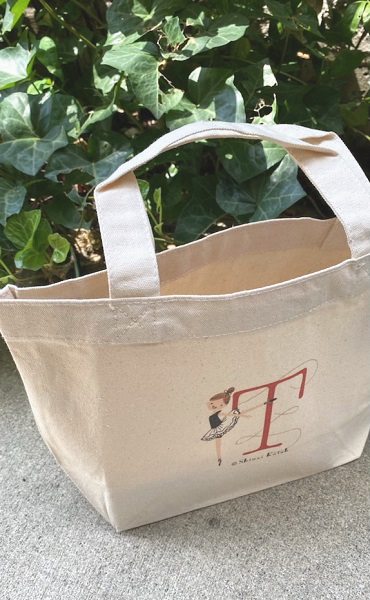 ShinziKatoh/シンジカトウ 】バレエ トートバッグ ギフト イニシャル