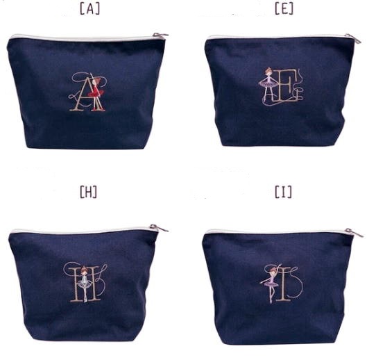 Shinzi Katoh シンジカトウ 】 バレエ イニシャル バレリーナ 刺繍入り