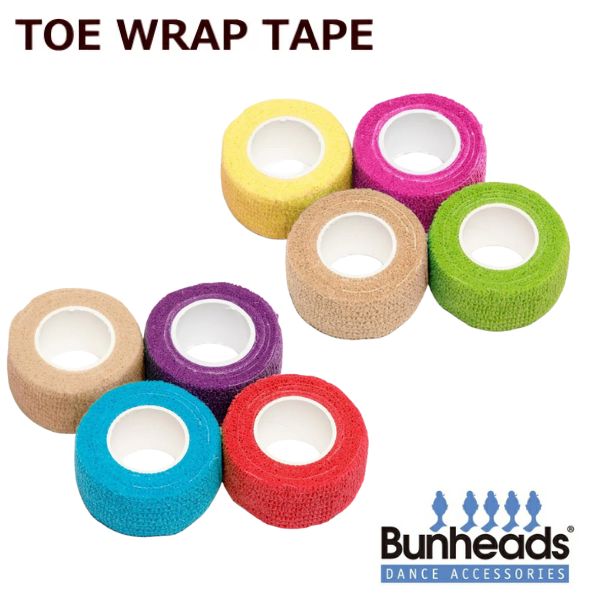 【Bunheads】トゥラップ　テープ　アンダーラップ 【4個入り】