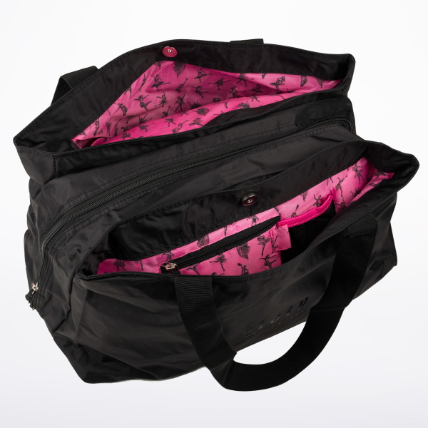 BLOCH  A310   バレエ　バッグ Bloch Multi Compartment Dance Tote Bag - A310 - Black