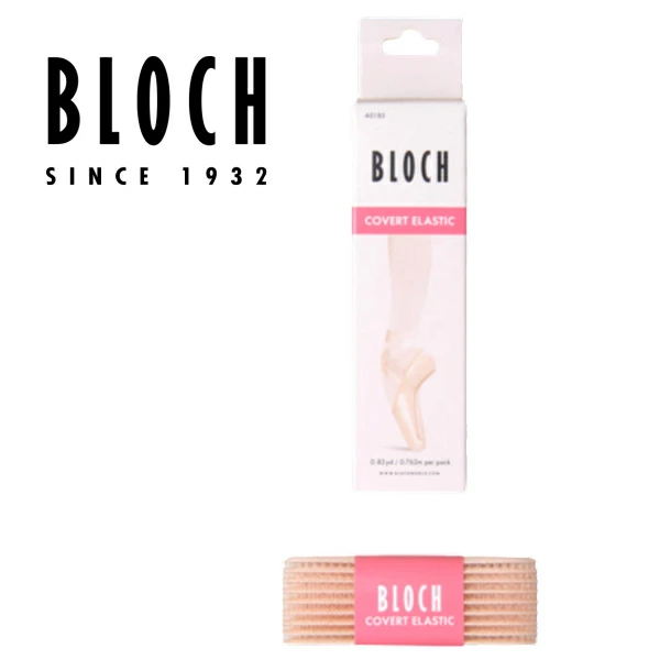 BLOCH / ブロック 】トウシューズ用リボン(2幅展開・1足分
