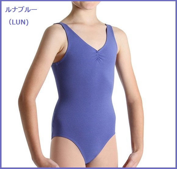 バレエ レオタード 子供【BLOCH】スカート無しタンク型子供レオタード