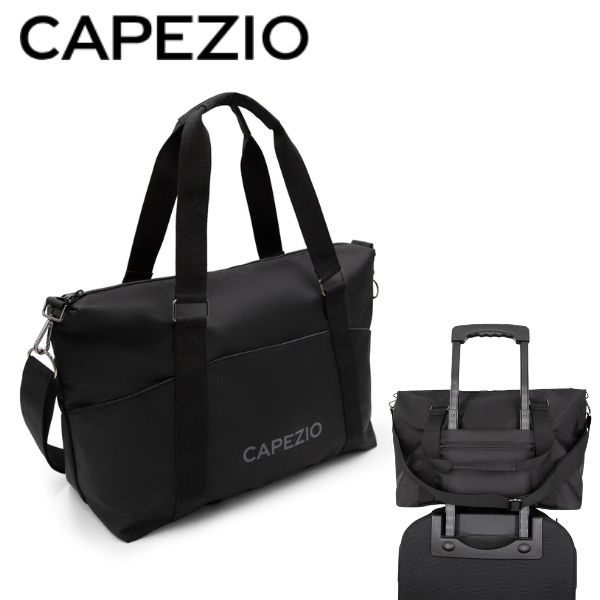 バレエ レッスンバッグ カペジオ キャリーオール ダッフル バッグ ブラック capezio