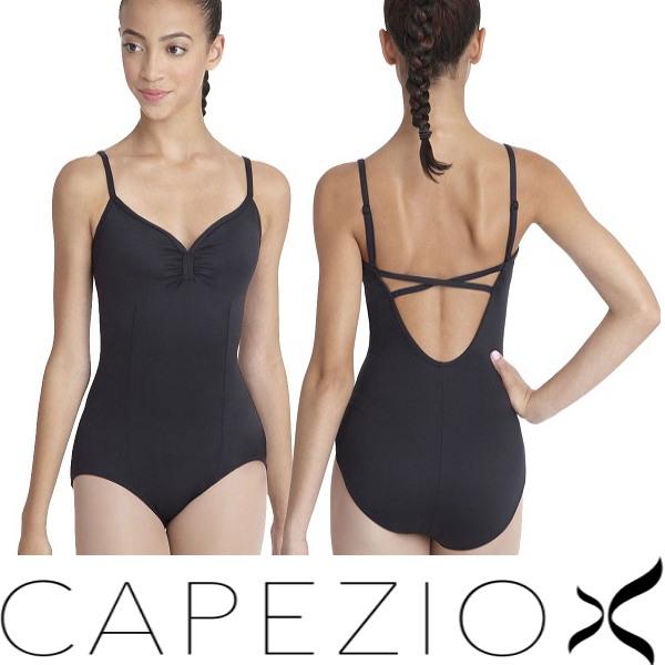【カぺジオ】 大人 ブラ 付き ブラテク キャミソール レオタード CAPEZIO