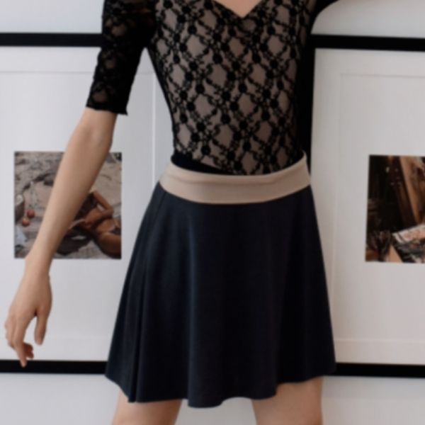 バレエ スカート スコート プルオンスカート ショートパンツ付き