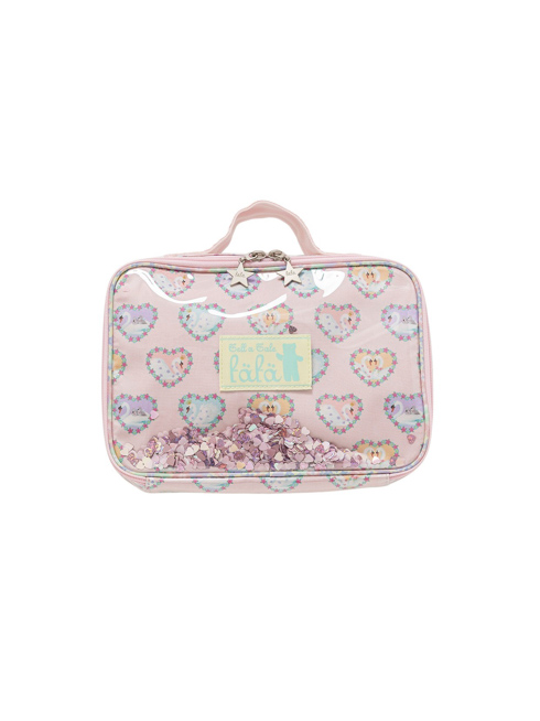 バレエ ポーチ スクエアポーチ お着替え入れ スワン 【fafa フェフェ