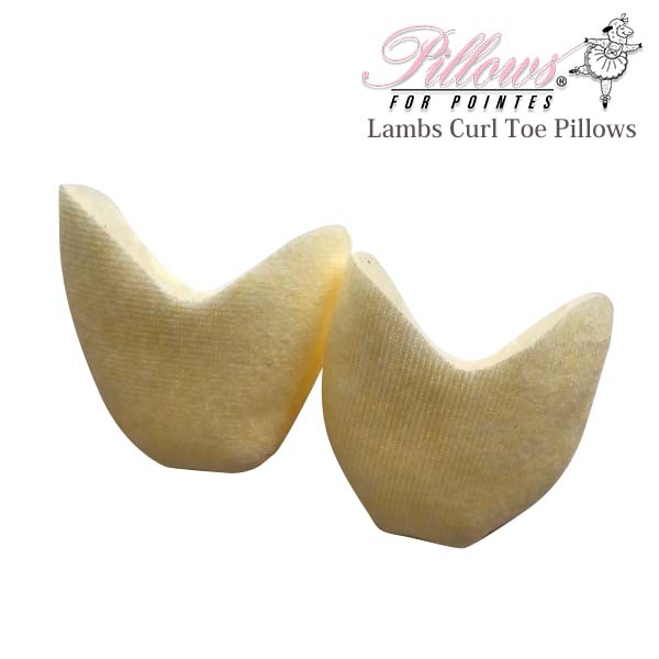 【Pillows/ピローズ】ラムウールトウパッド（Lumbs Curl Toe Pillows） Lサイズ　